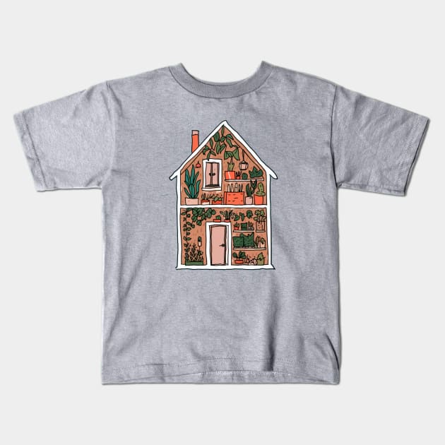 green house Kids T-Shirt by sP_designs